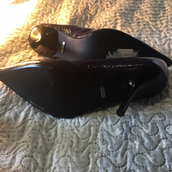 Purple pointy toe & heel shoes - Picture 7 of 8